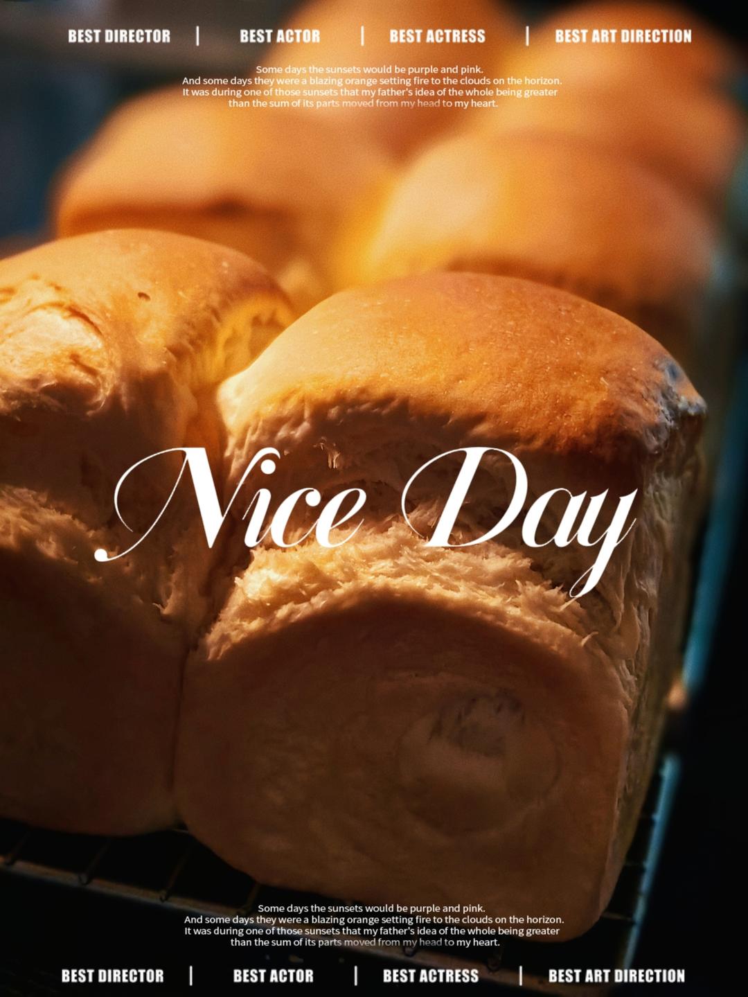 一整个蛋吐司（超好记的万能吐司配方）