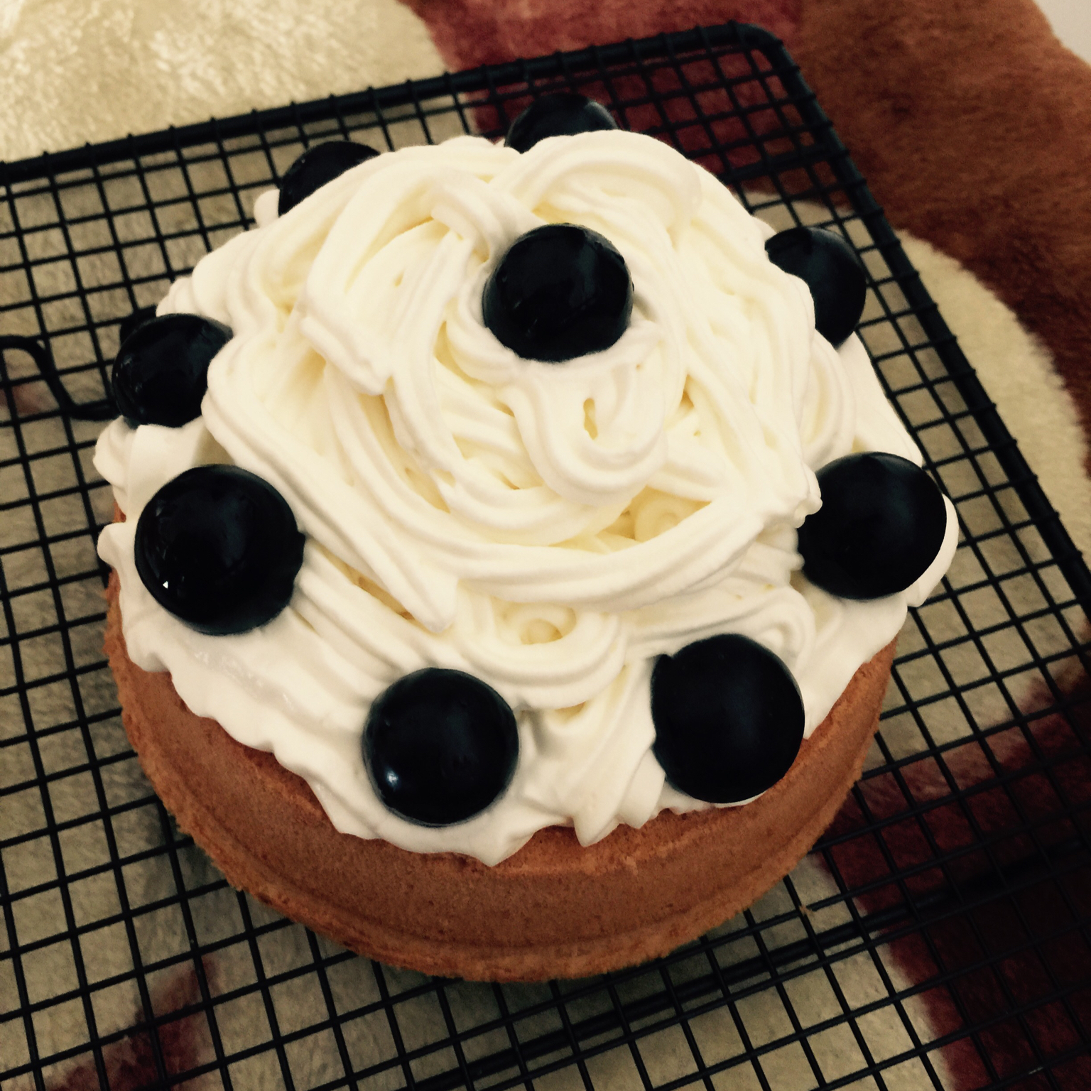 烤箱做蛋糕（戚风蛋糕的做法）