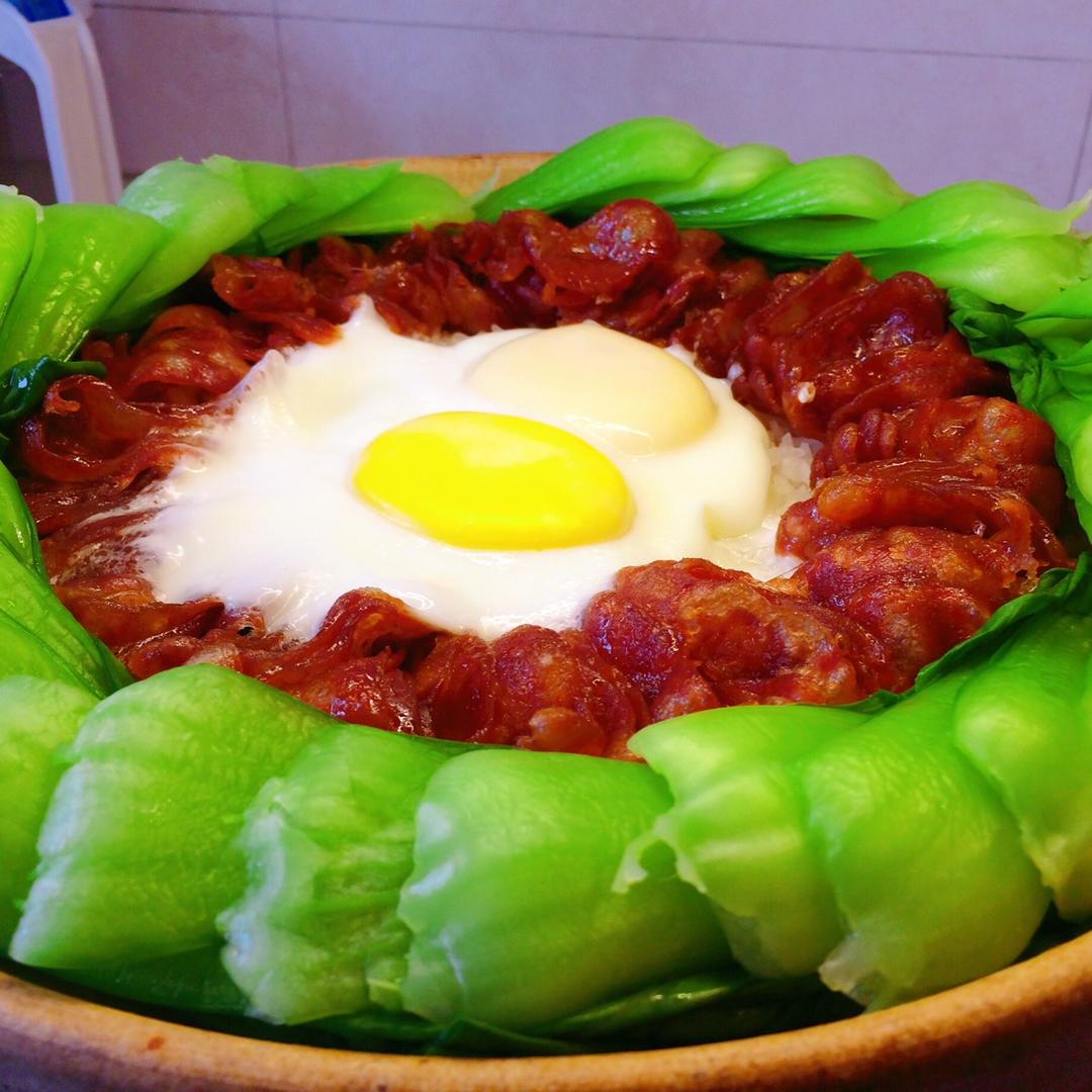 腊味煲仔饭（电饭煲版）