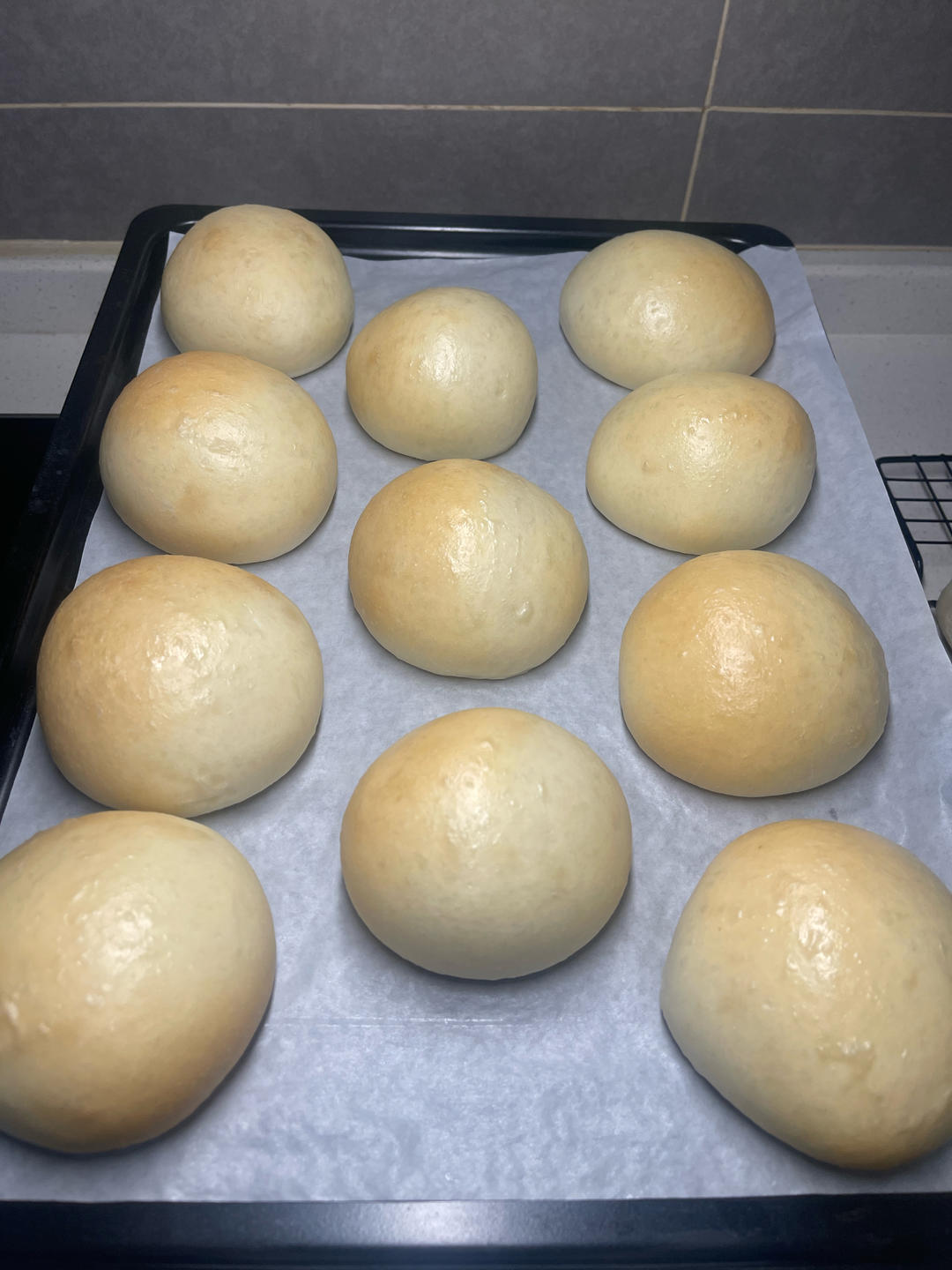 冷藏四天还非常柔软的面包胚！！冰面包