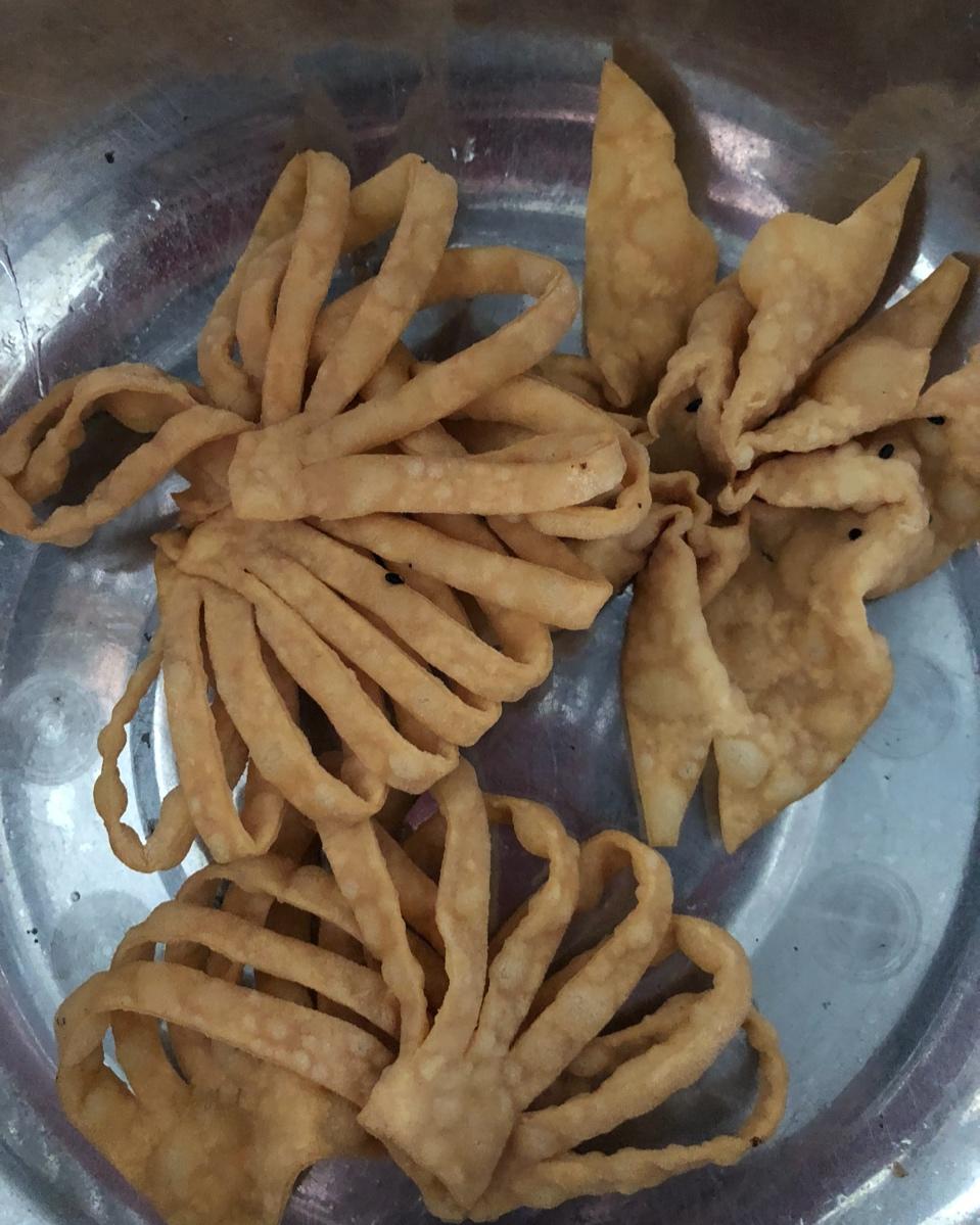 麻叶 排叉 各种翻花炸物