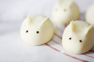 日式烧果子，可以吃的可爱兔兔的做法 步骤9