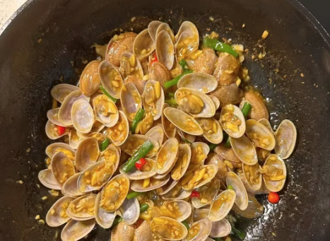 蒜蓉爆炒花甲