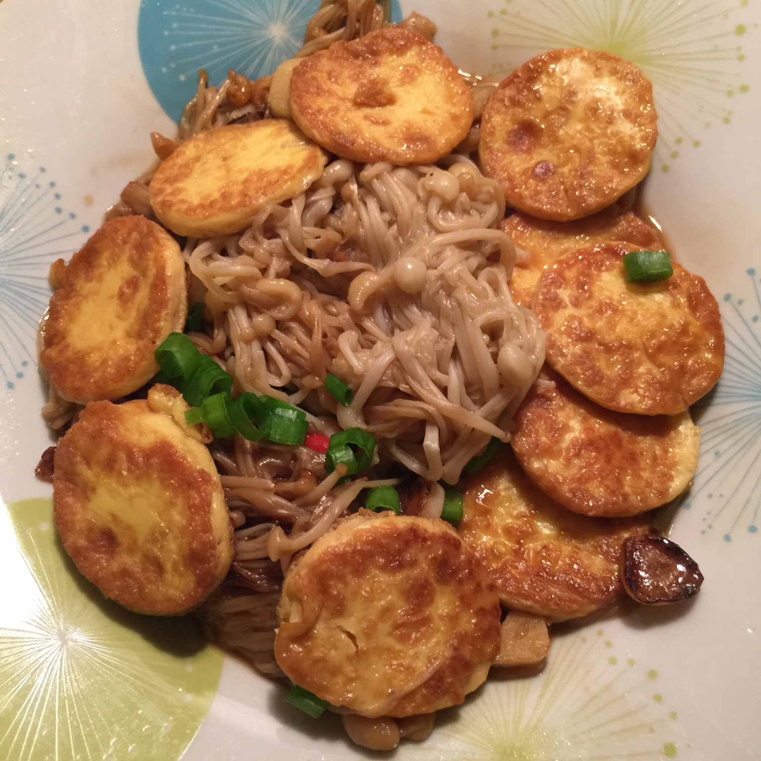超级下饭菜--金针菇日本豆腐