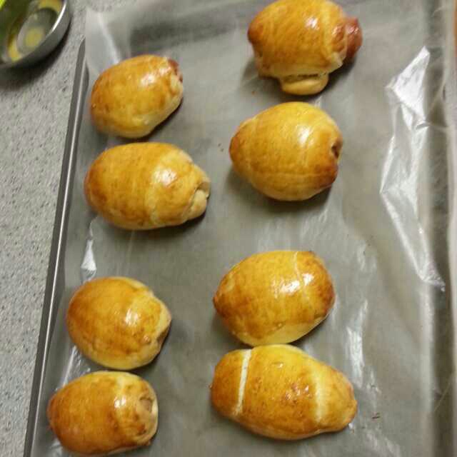 黄油面包卷