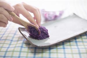 酸奶紫薯酪的做法 步骤7