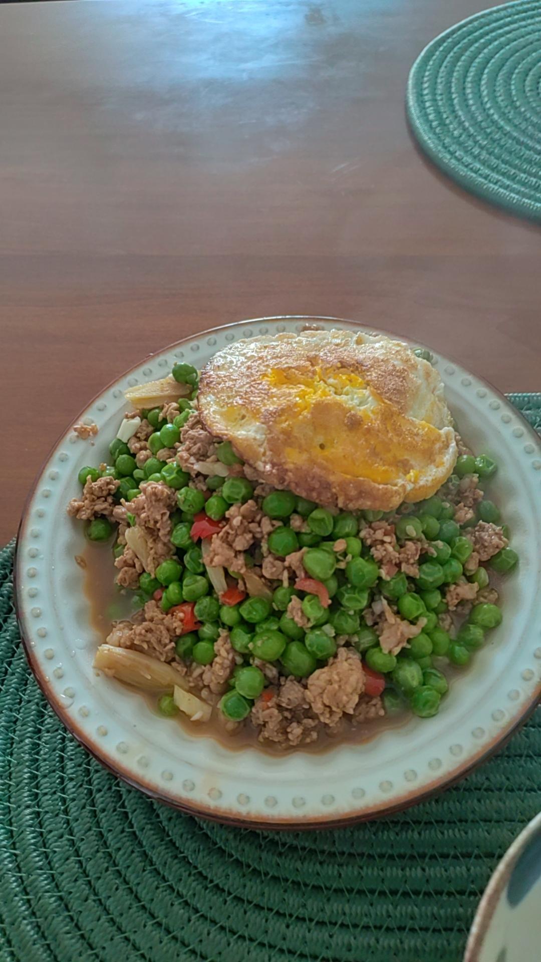 超下饭的豌豆肉沫