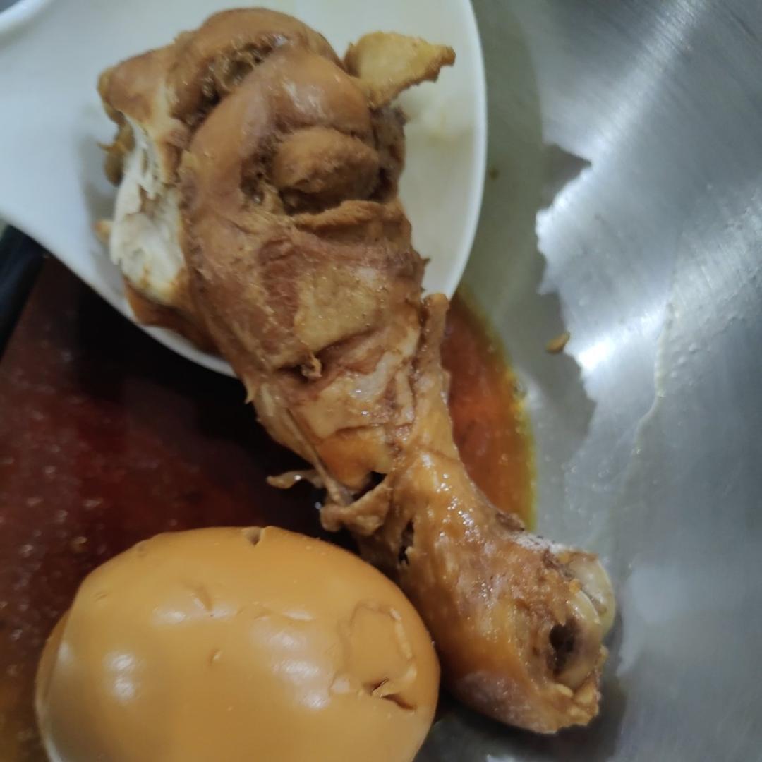 爆好吃的卤鸡腿 卤蛋❗电饭煲 炒锅都可以做~