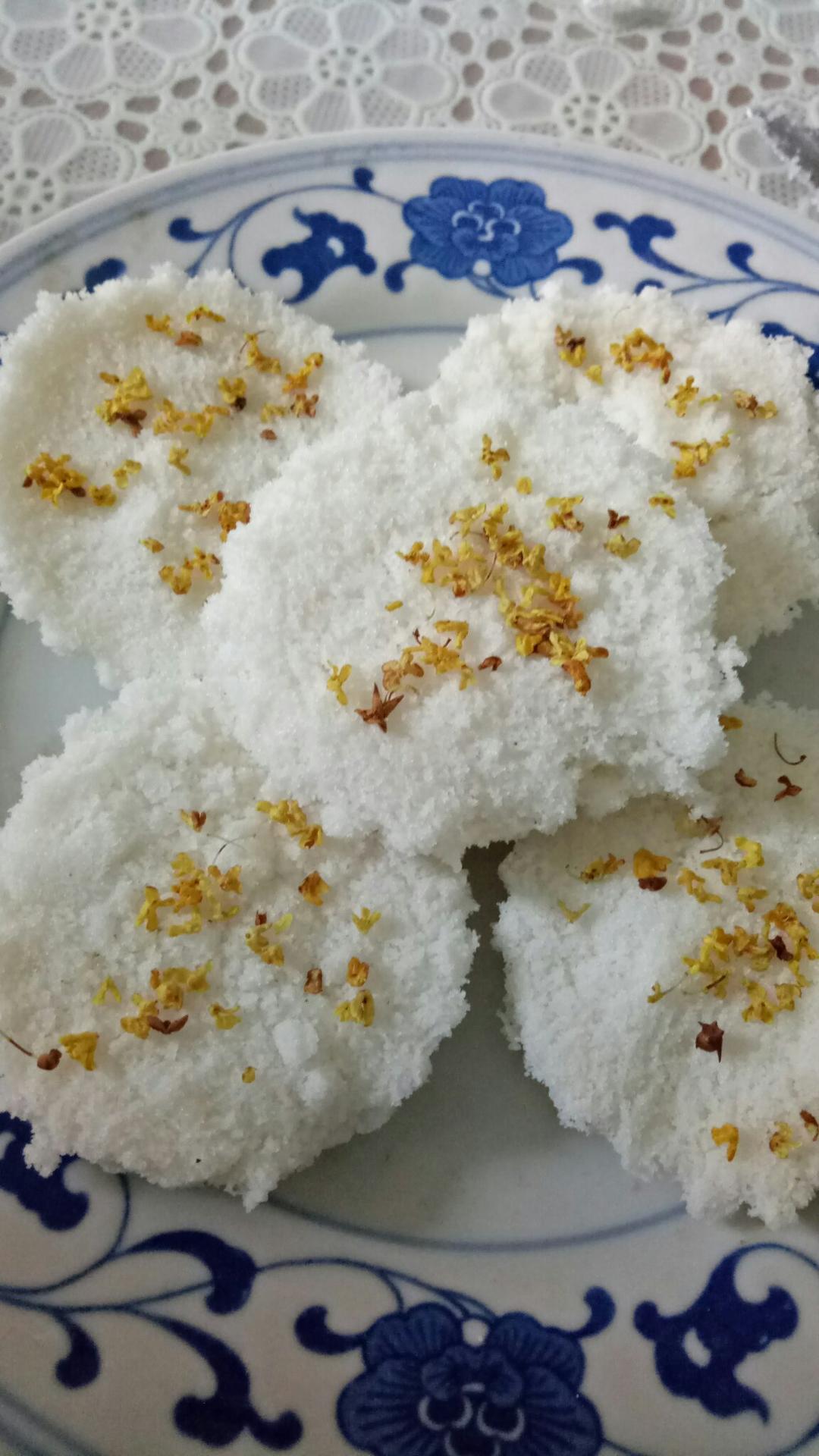 刘成兰做的桂花糕