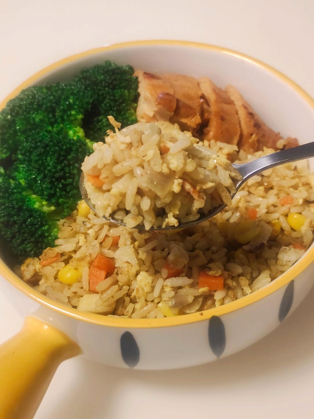 减脂增肌餐记录