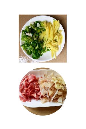 潮汕鱿鱼干瘦肉砂锅粥的做法 步骤2