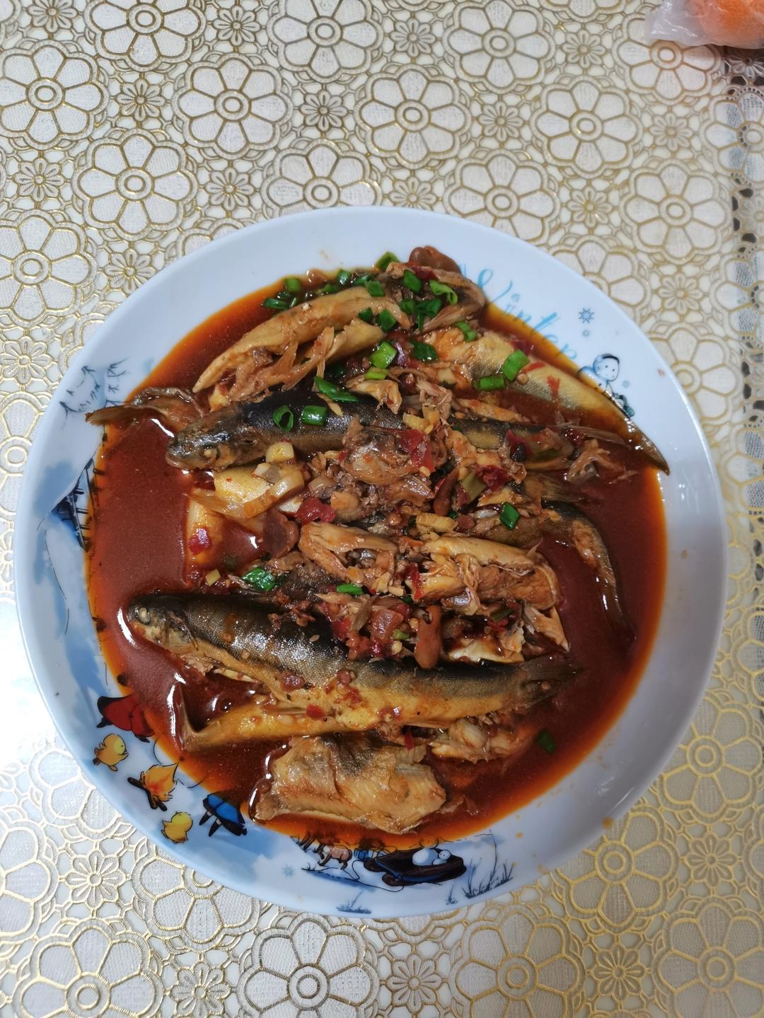 酱焖柳根鱼