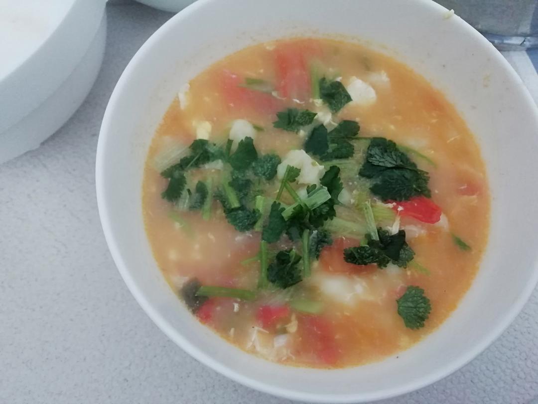 美味疙瘩汤的做法