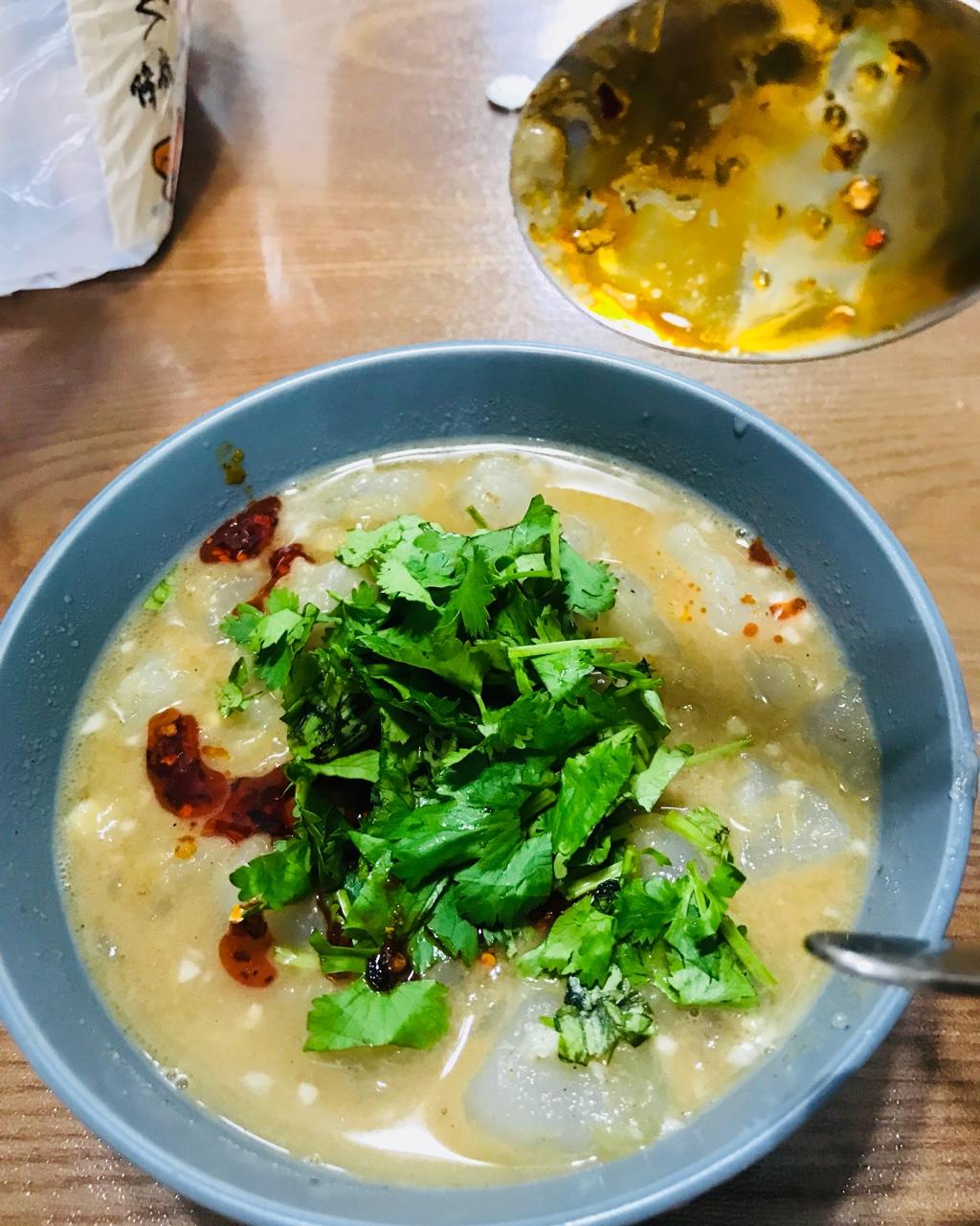 is恉间啲煋涳做的煎粉