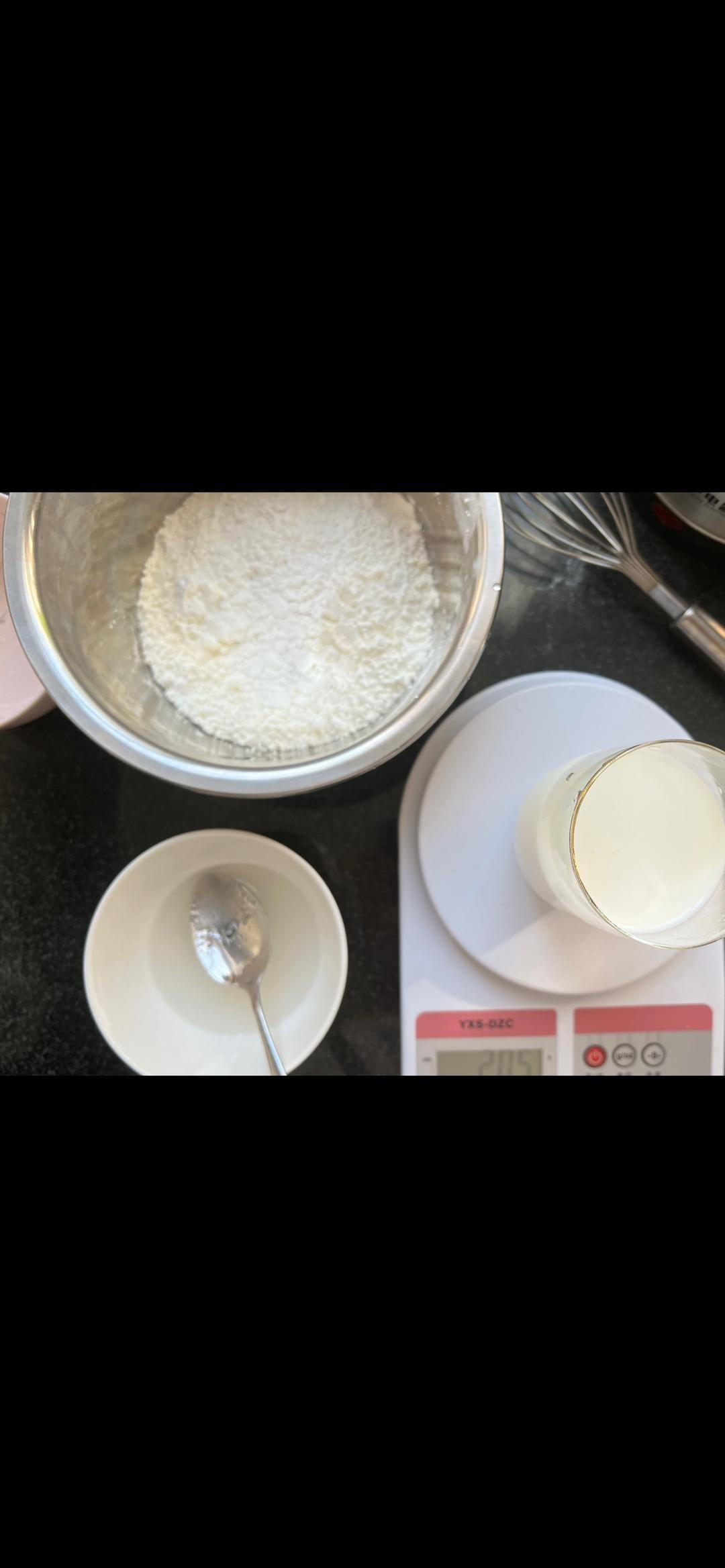 纯奶手撕吐司的做法 步骤1