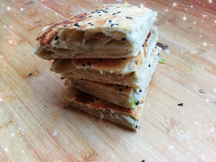 葱香发面饼(快手版)