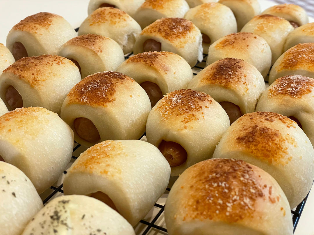 芝士熏鸡面包（万用方子）