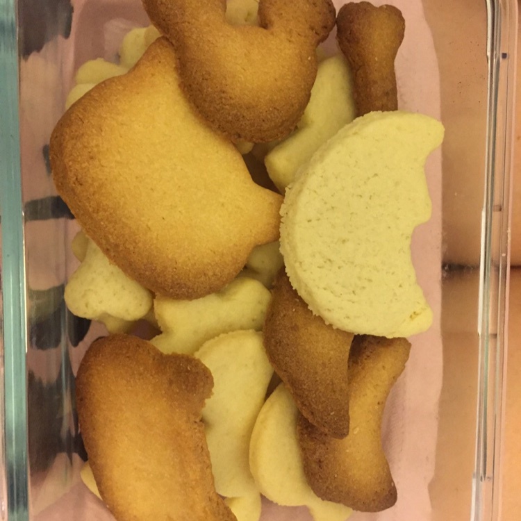 卡通黄油饼干