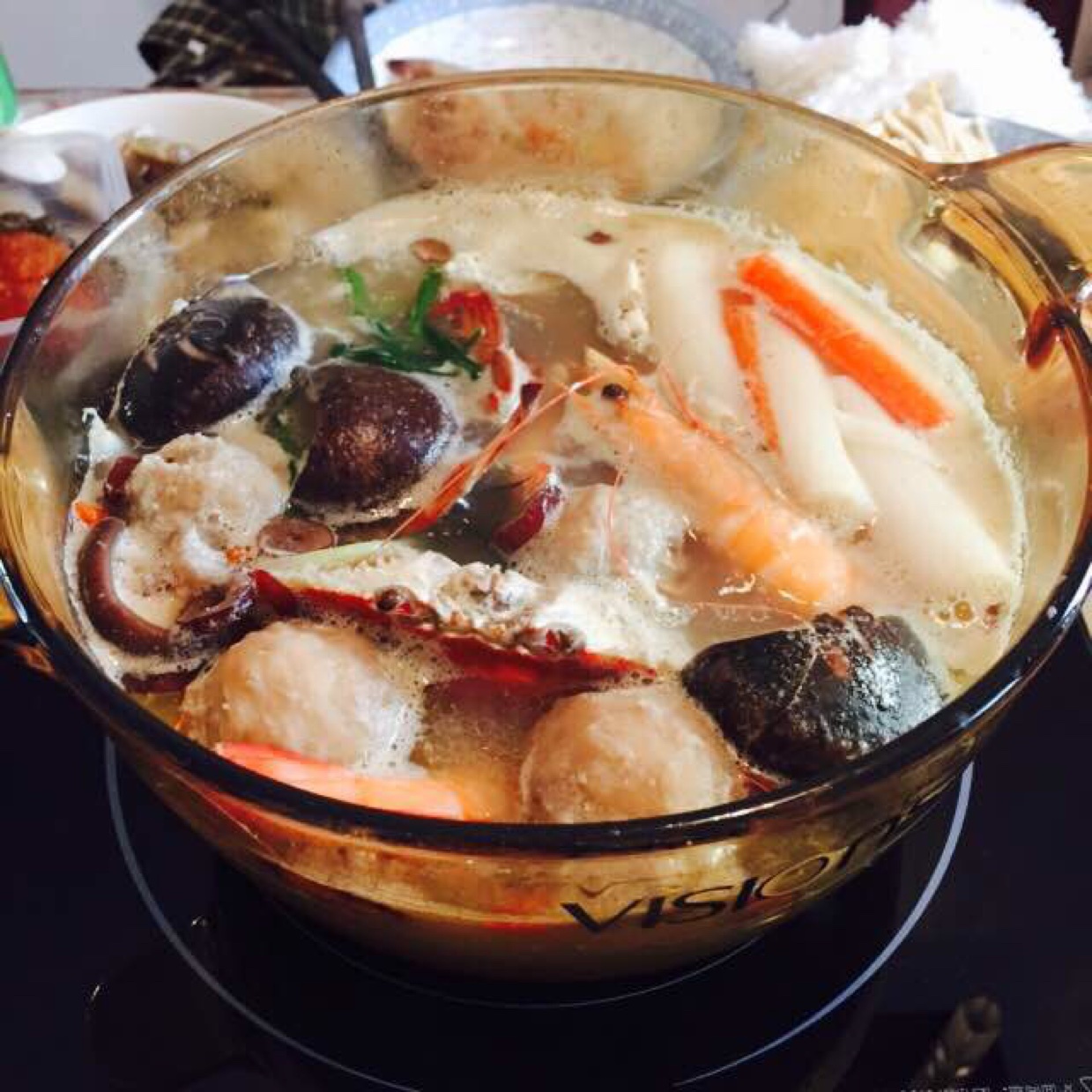 筒骨海鲜火锅