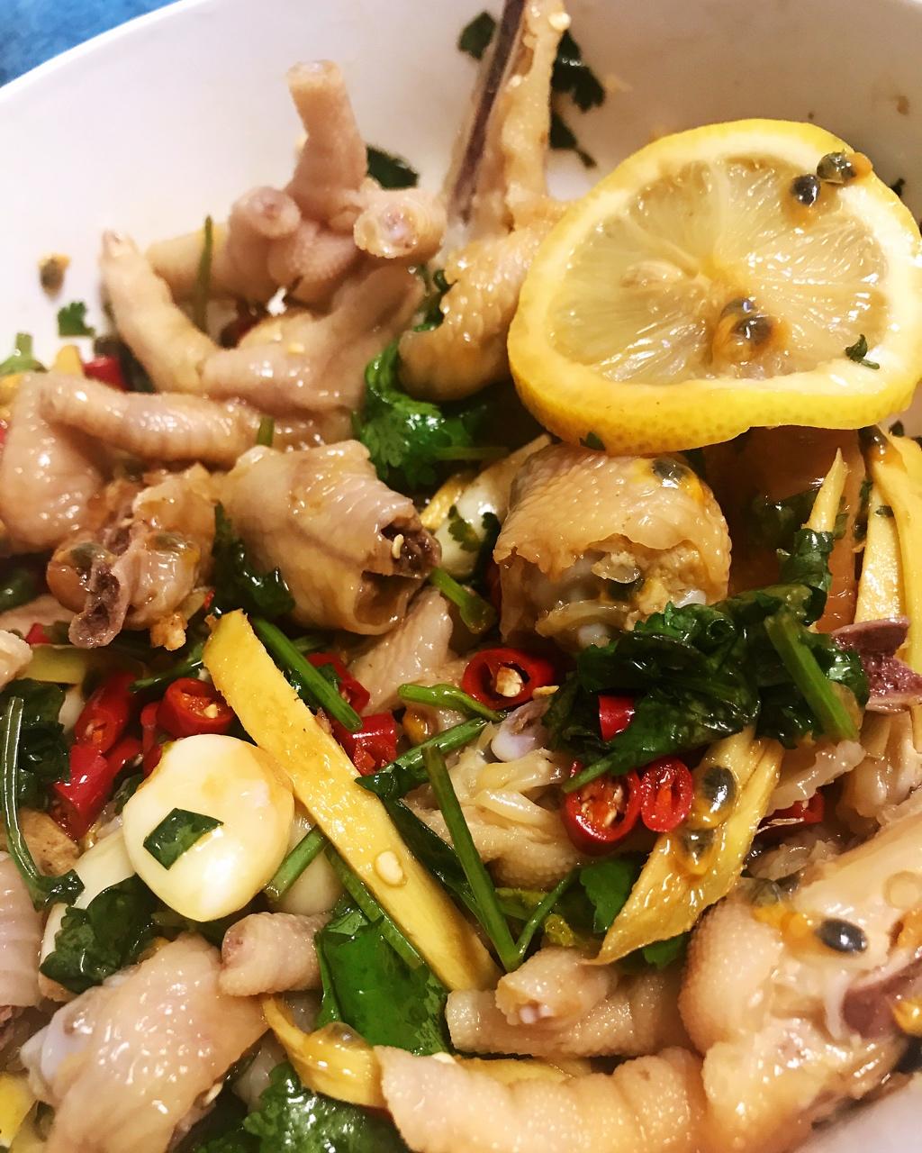 超好吃的🍋酸辣凤爪