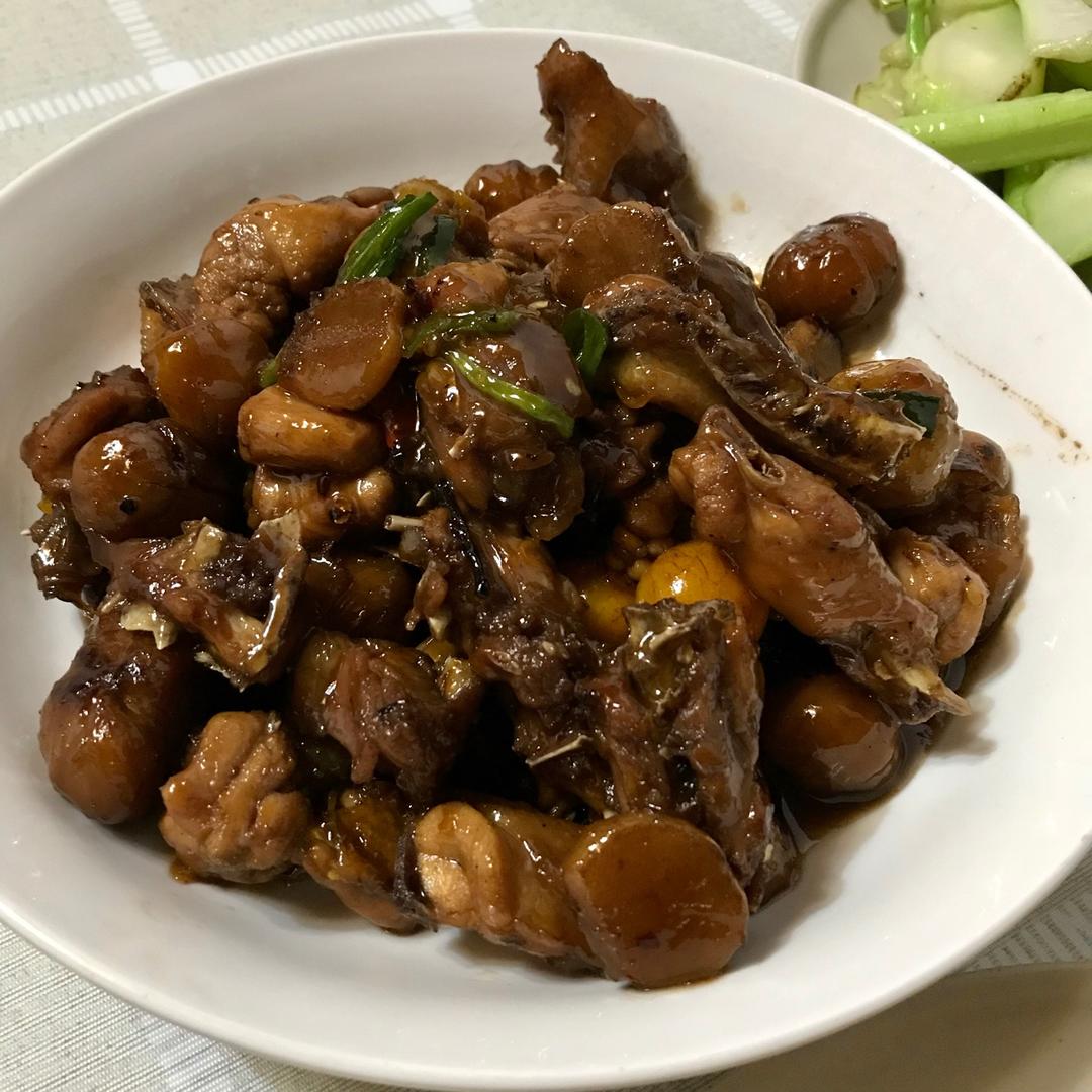板栗烧鸡