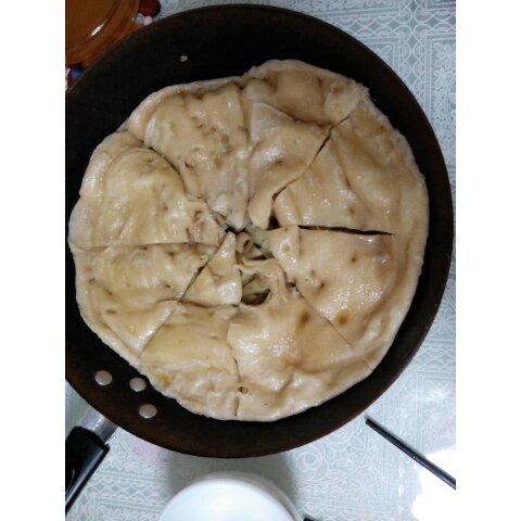 豆角烀饼
