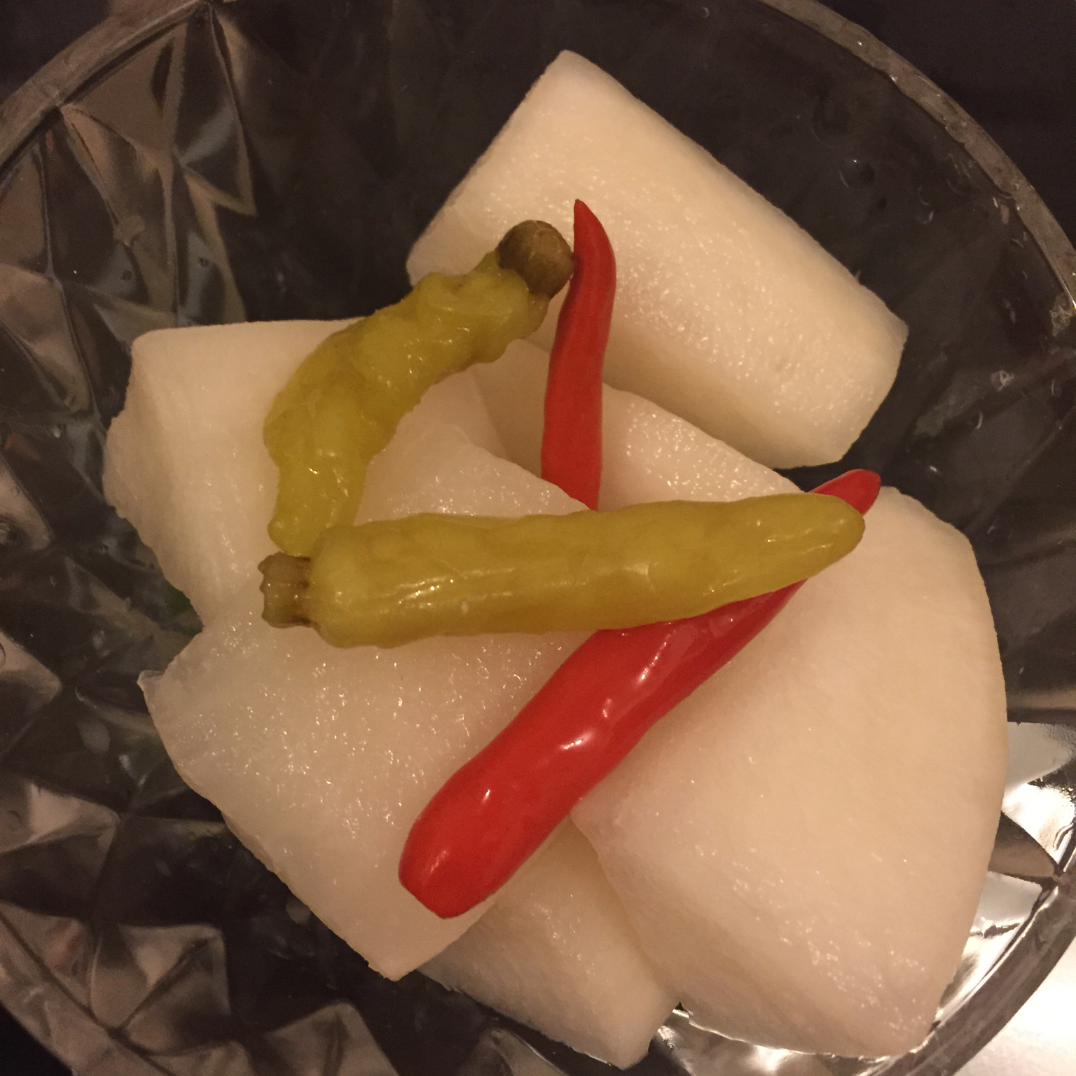 腌酸辣萝卜