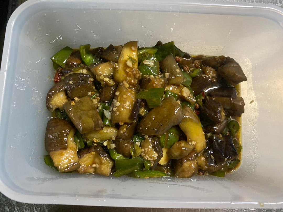 茄子🍆炒青椒