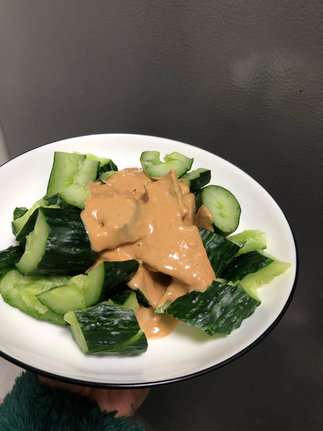 麻汁蒜泥拍黄瓜
