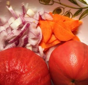 罗宋汤 番茄浓汤 素版的做法 步骤1