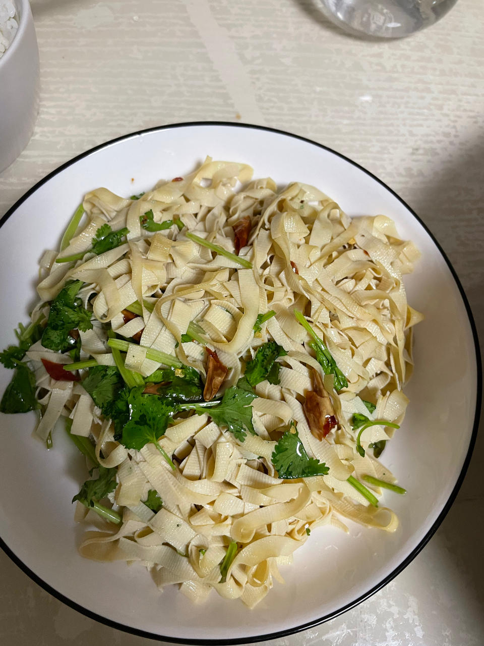 凉拌干豆腐丝