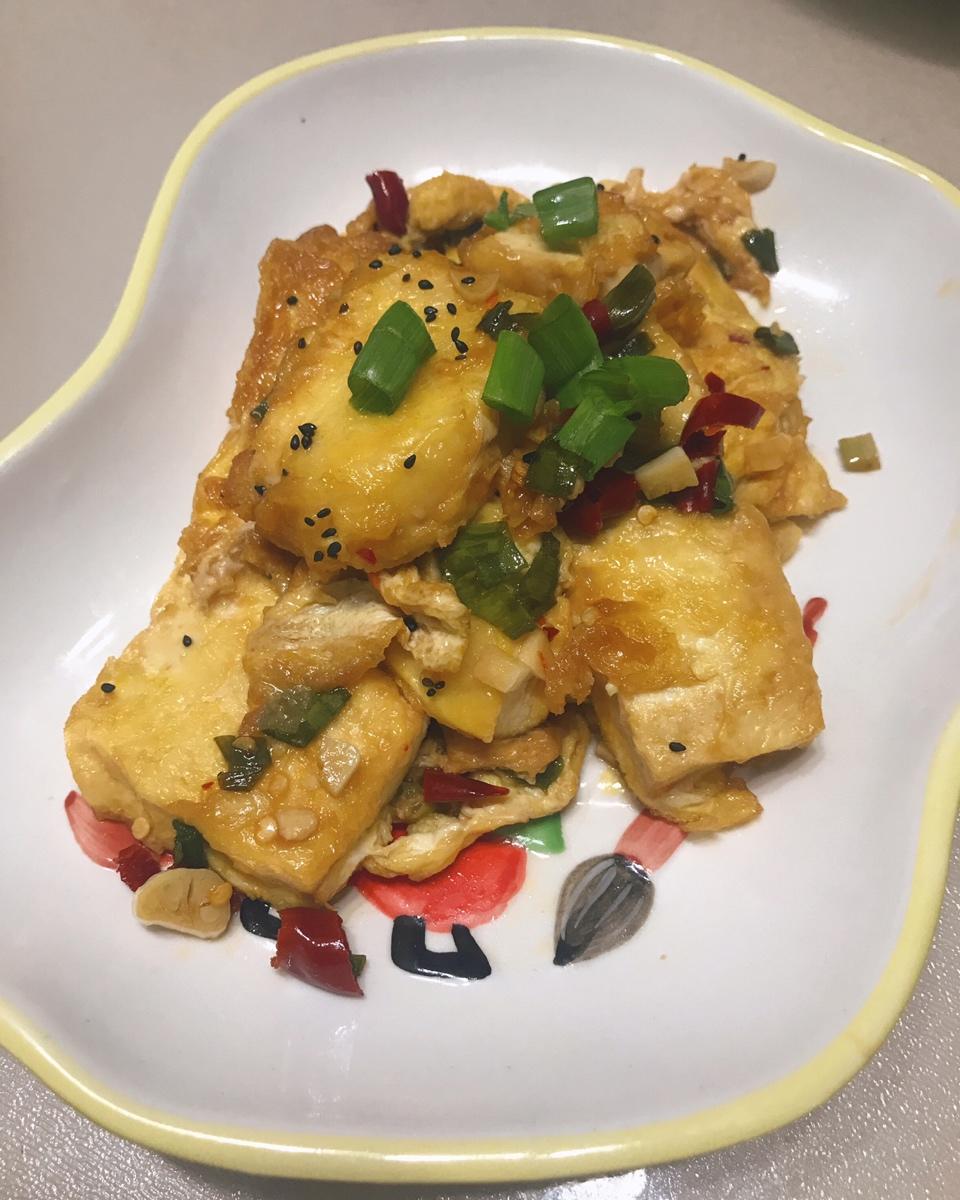 香煎豆腐