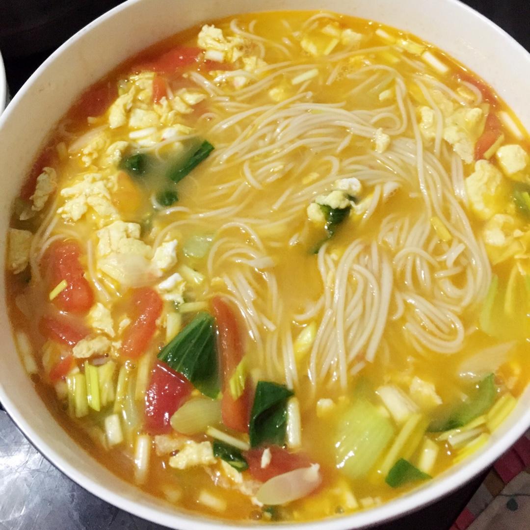 西红柿鸡蛋面