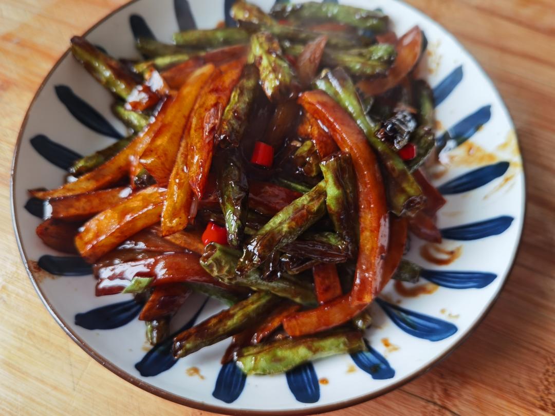干煸豆角土豆