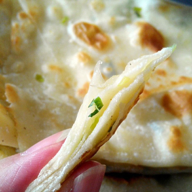 自制葱油饼