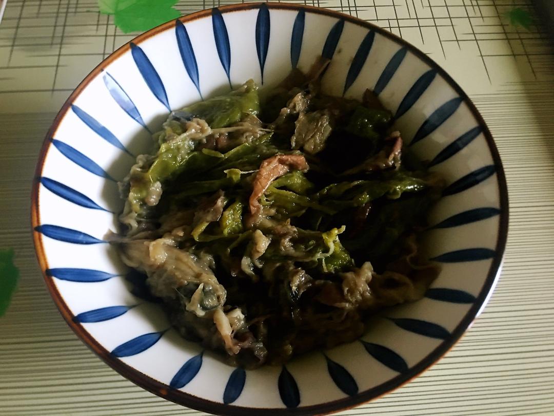 擂辣椒皮蛋茄子