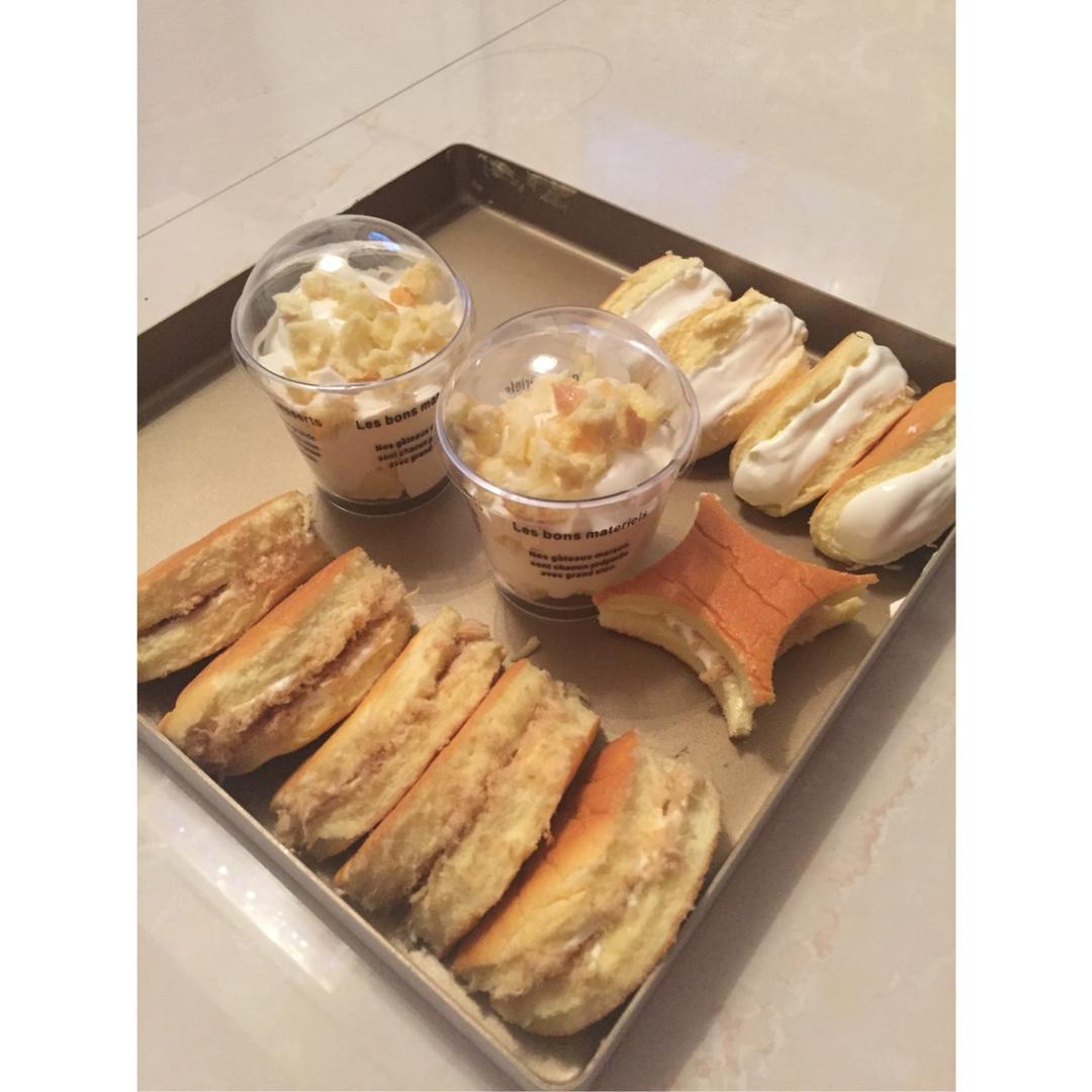 陌陌9800做的快手好吃的肉松小贝及豪华升级版