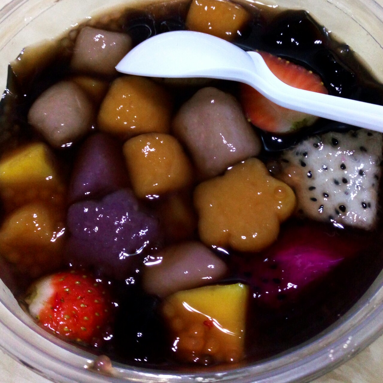 芋圆红豆沙