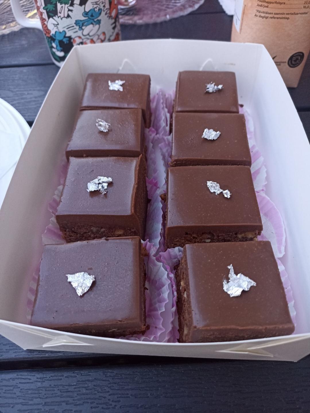 经典美式生巧布朗尼｜首尔咖啡店必备单品🌚