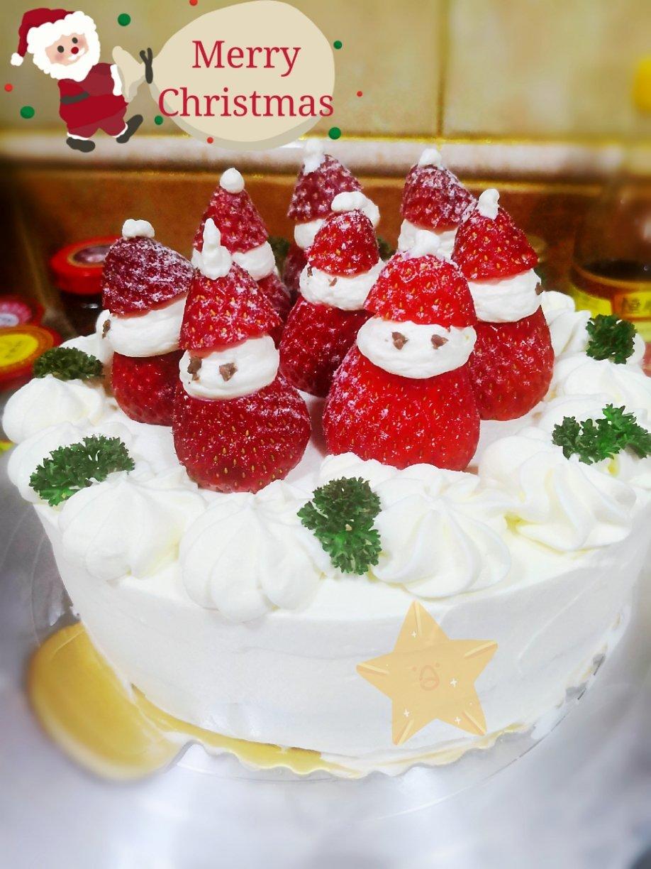 草莓奶油蛋糕/基础戚风胚，徒手脱模剖片及抹面挤花/「戚风及其衍生」烘焙视频蛋糕篇1