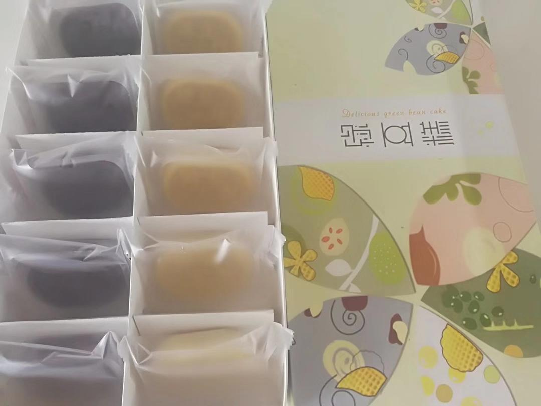 口感细腻顺滑的绿豆糕