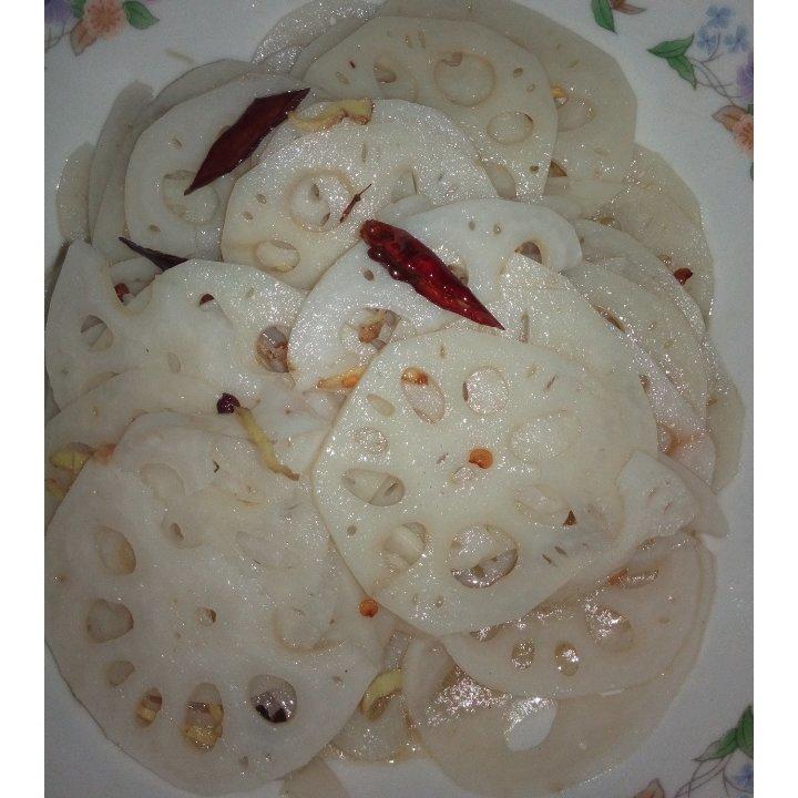 炝拌莲菜