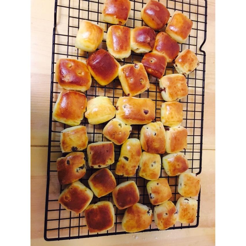蔓越莓优格小面包块