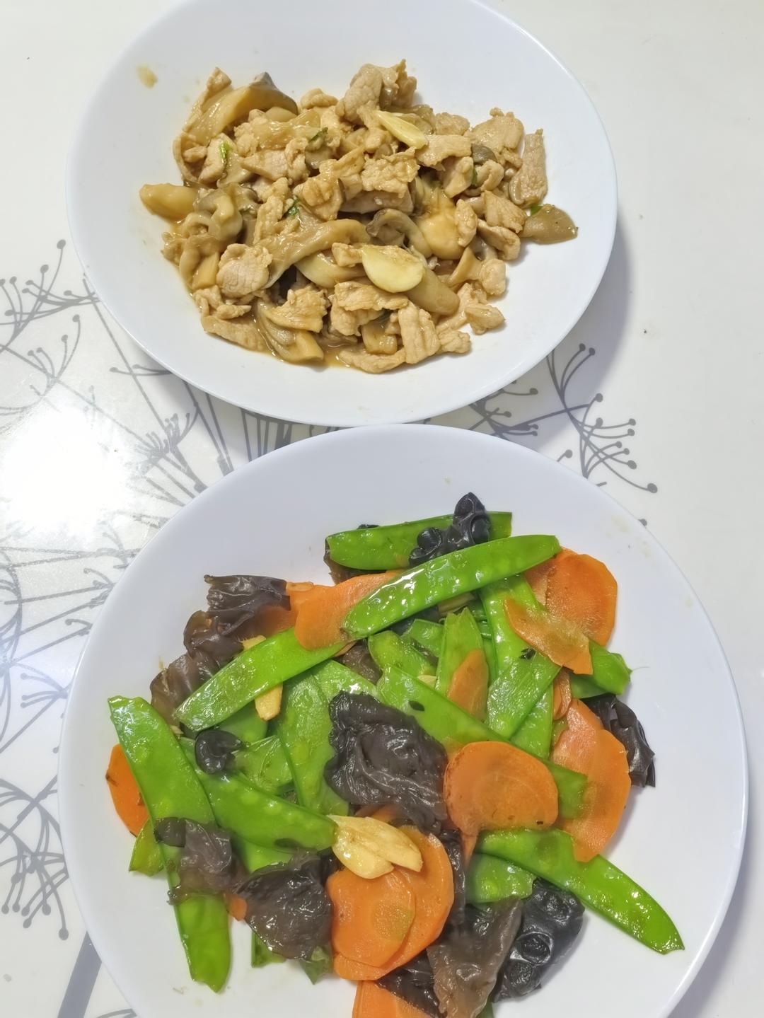 小炒荷兰豆木耳