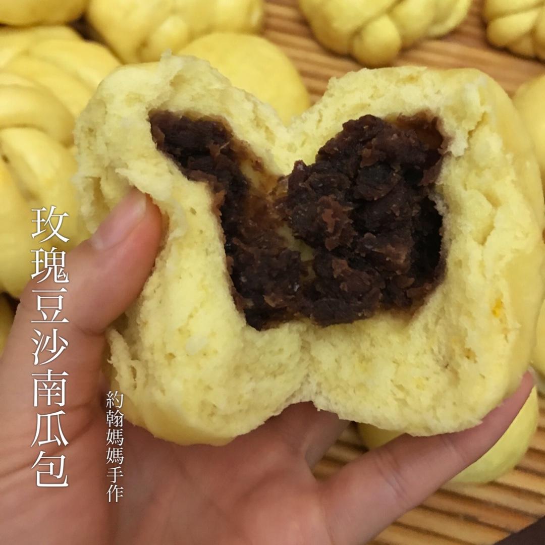 玫瑰红豆沙馅