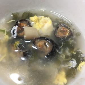 紫菜蛋花海参瑶柱汤的做法 步骤4