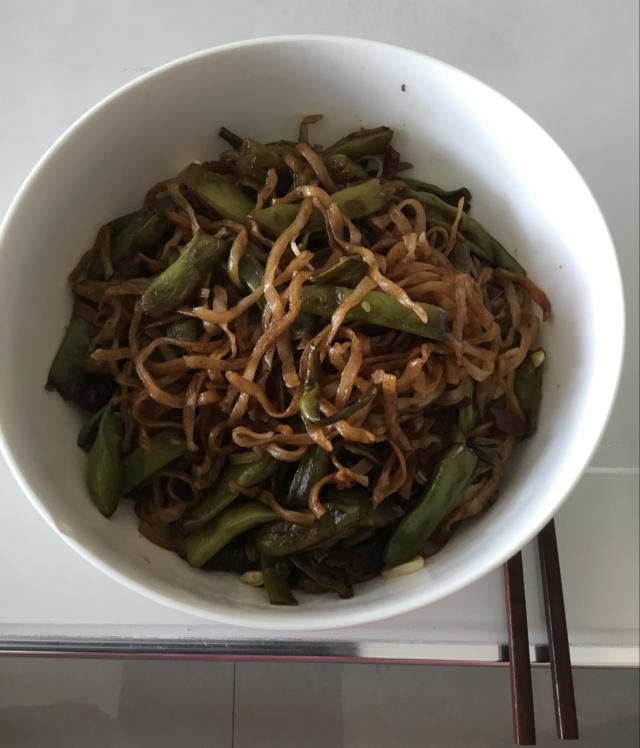 豆角焖面