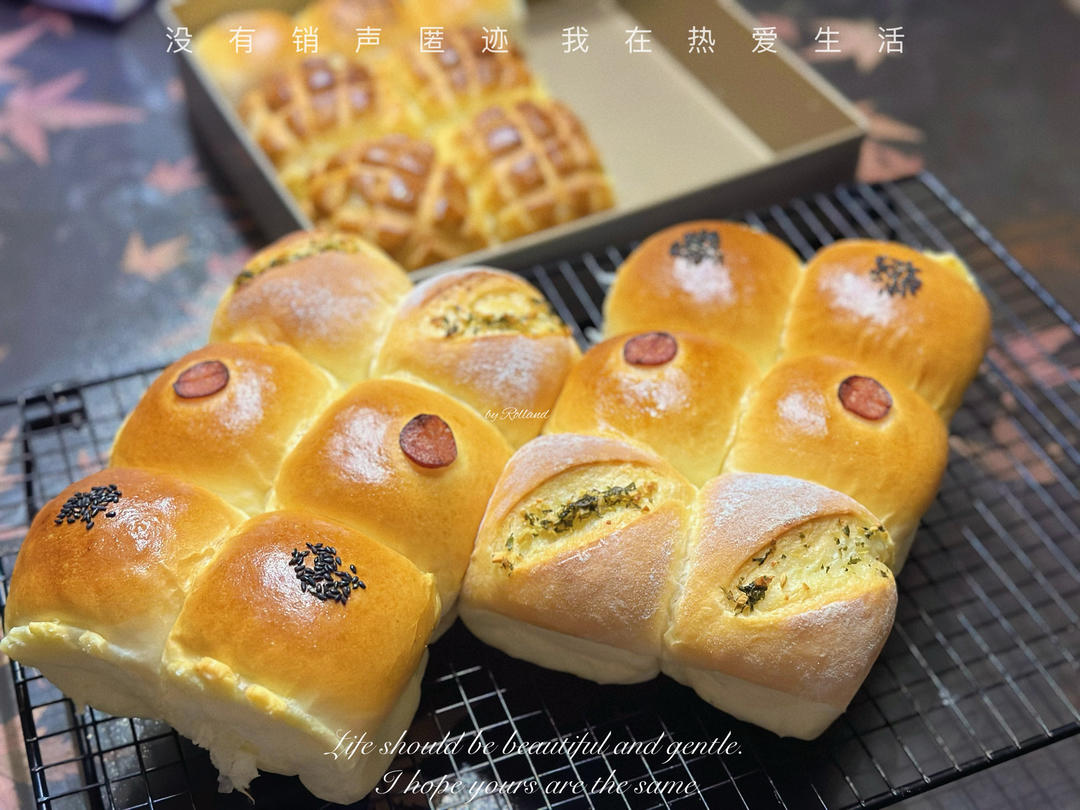 纯奶手撕吐司的做法 步骤1