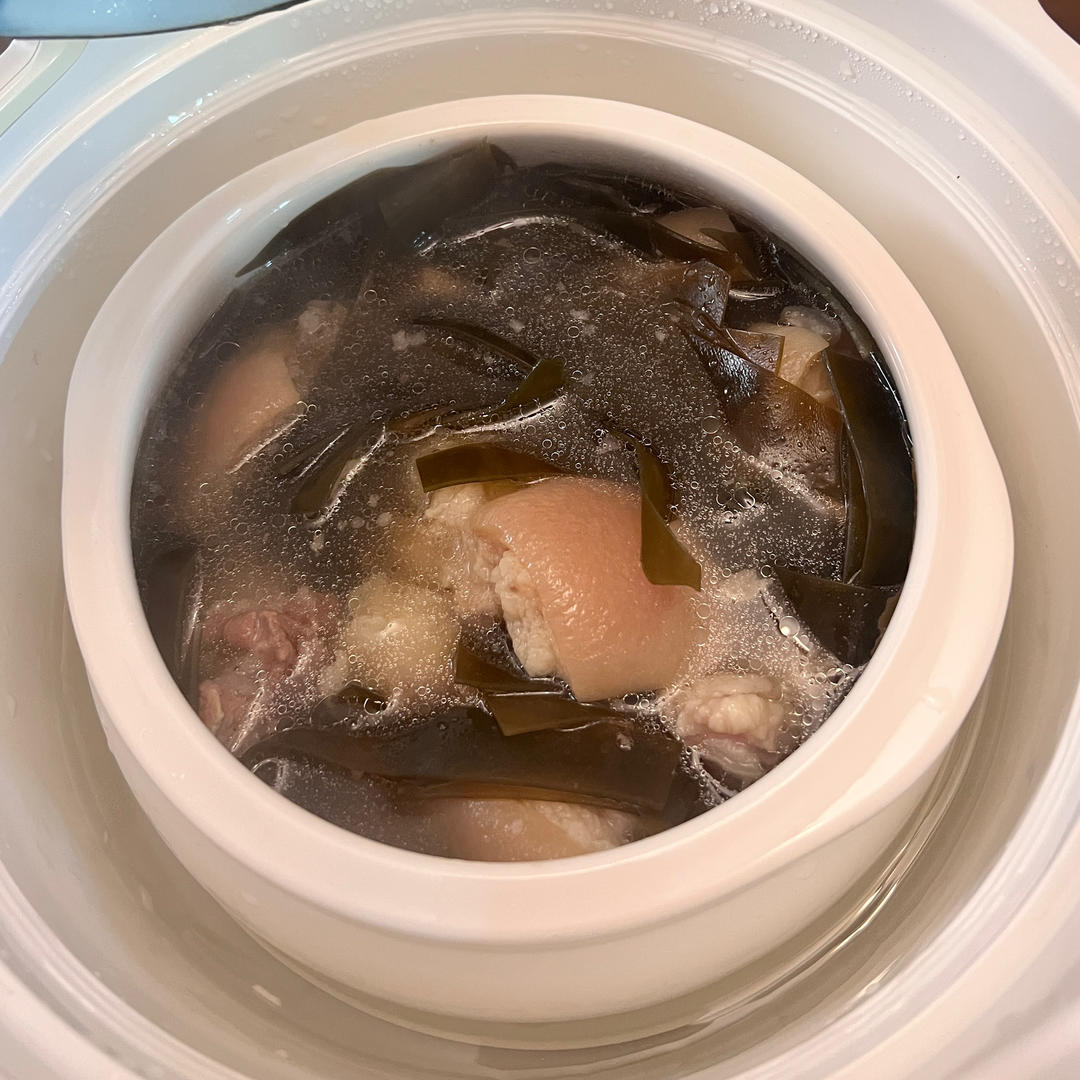 海带炖猪蹄
