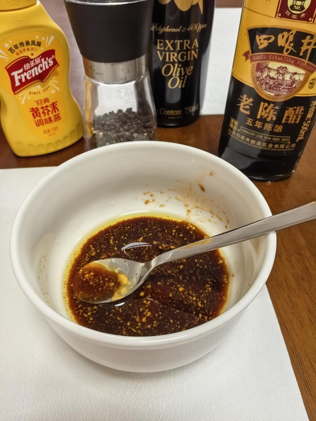 超级好吃的自制沙拉汁 油醋汁（减肥减脂）